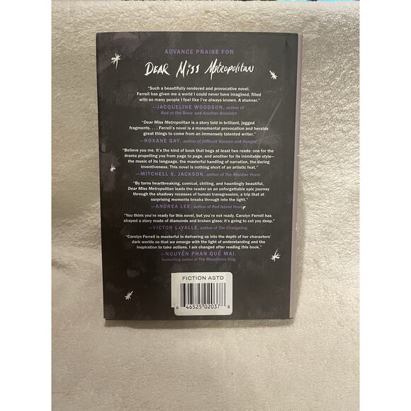 Dear Miss Metropolitan : A Novel by Carolyn Ferrell - 2021 HCDJ First Edition - Picture 2 of 7